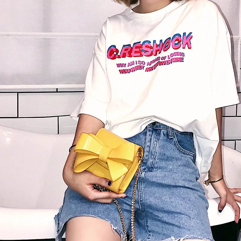 

2019 the new mini butterfly pillow bag sweet lady slanted the girl bag on one shoulde