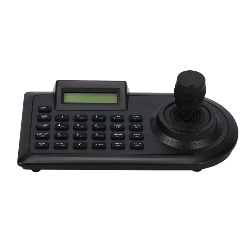 Джойстик Ptz Axis контроллер клавиатура Rs485 Pelco-D/P с ЖК-дисплеем для аналоговой
