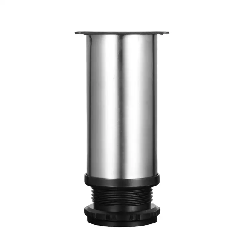 

Stainless Steel Adjustable Cabinet Foot Multi-function Table Chair Bed Round Tube Foot Sleeve Reinforcement Protective Cover