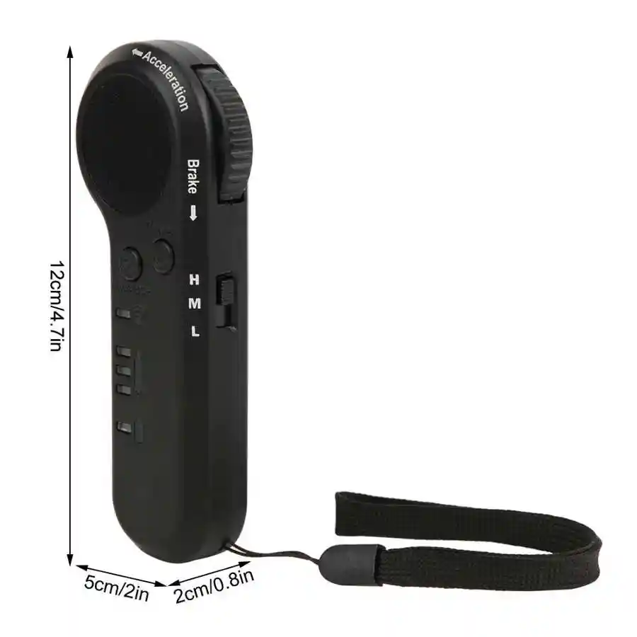 Electric Skateboard Remote Controller,Universal Electric Four-Wheel Skateboard PP Wireless Remote Control with Power Supply Indicator Light