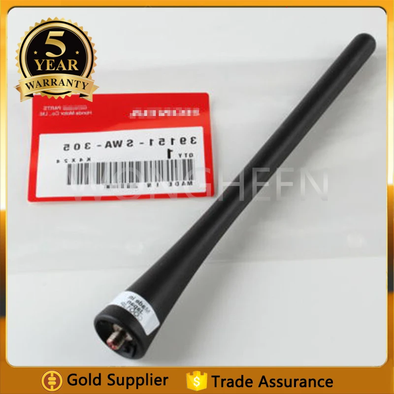 

New 39151-SWA-305 Car AM/FM Radio Antenna 7" Black Aerial Antenna Mast Short Stubby Fit For Honda CR-V Fit Civic Element MDX