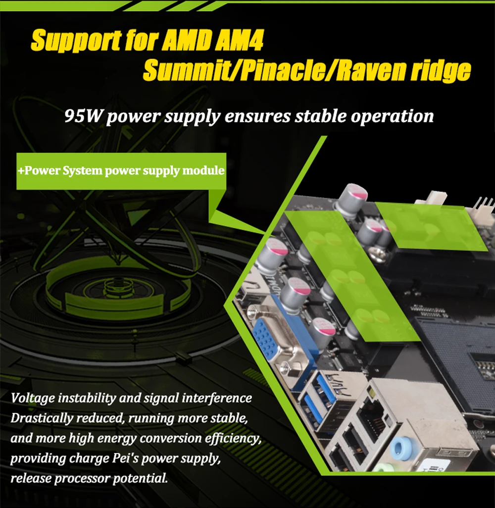  Original MAXSUN Challenger A320M-VH R2.0 AMD Motherboard AM4 mATX Dual Kanal DDR4 1000M LAN SATA3.0