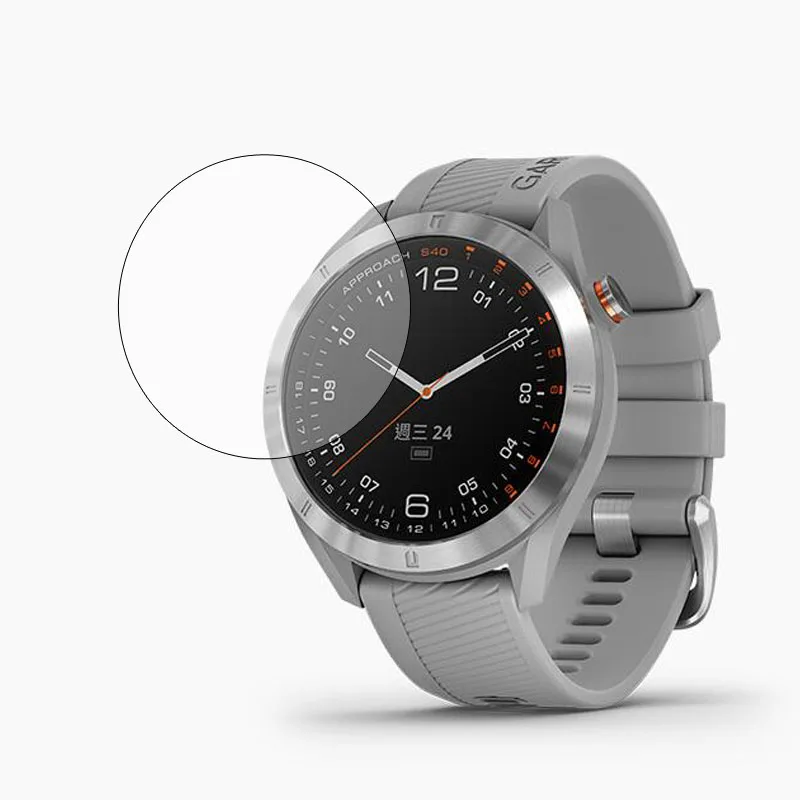 Ультрапрозрачная Защитная пленка для умных часов Garmin touchs40 усиленная крышка