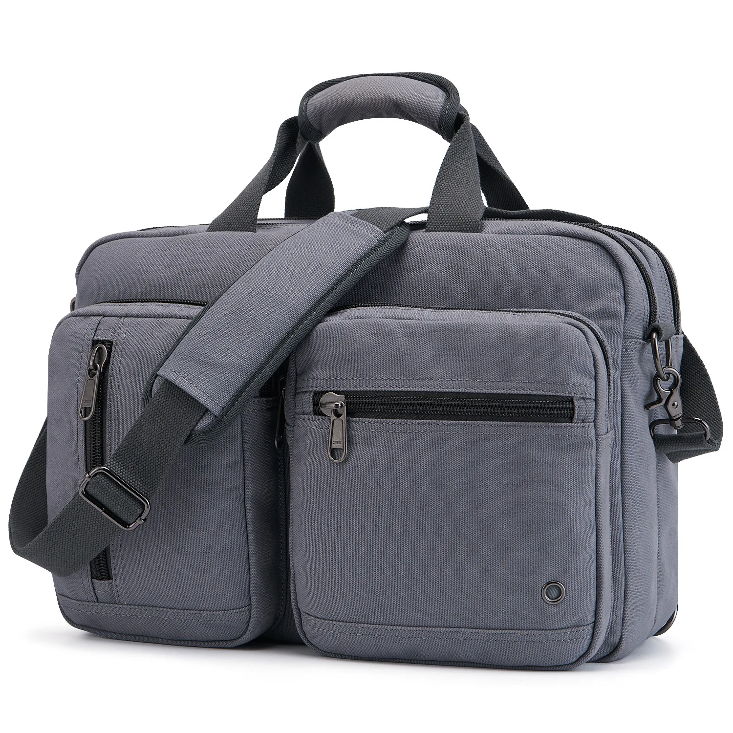 

New Style Multi-functional Large Capacity Travel Bag Canvas Laptop Backpack chu cha bao Hand-One-Shoulder Cross-bod