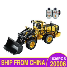20006 Technic Series Volvo L350F Wheel Loader Model Kit Building Blocks Bricks Compatible with Legoing 42030 Children TOYS Gifts