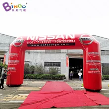 Дешевые арочные двери надувные/красные арки с 9x1,5x5 mH/ПВХ надувные арки рекламные ворота дисплей