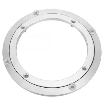 

8 Inches Aluminum Alloy Rotating Display Base Holder Turntable Round Display Stand Platform High Quality