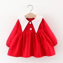 Детская одежда; платье с лацканами; платье для девочек; ; сезон весна-осень