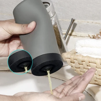 

240ML Liquid Dispenser Hand Sanitizer Lotion Refillable Bottle Silicone Bottle Squeeze Detergent Storage Sub-bottle Container