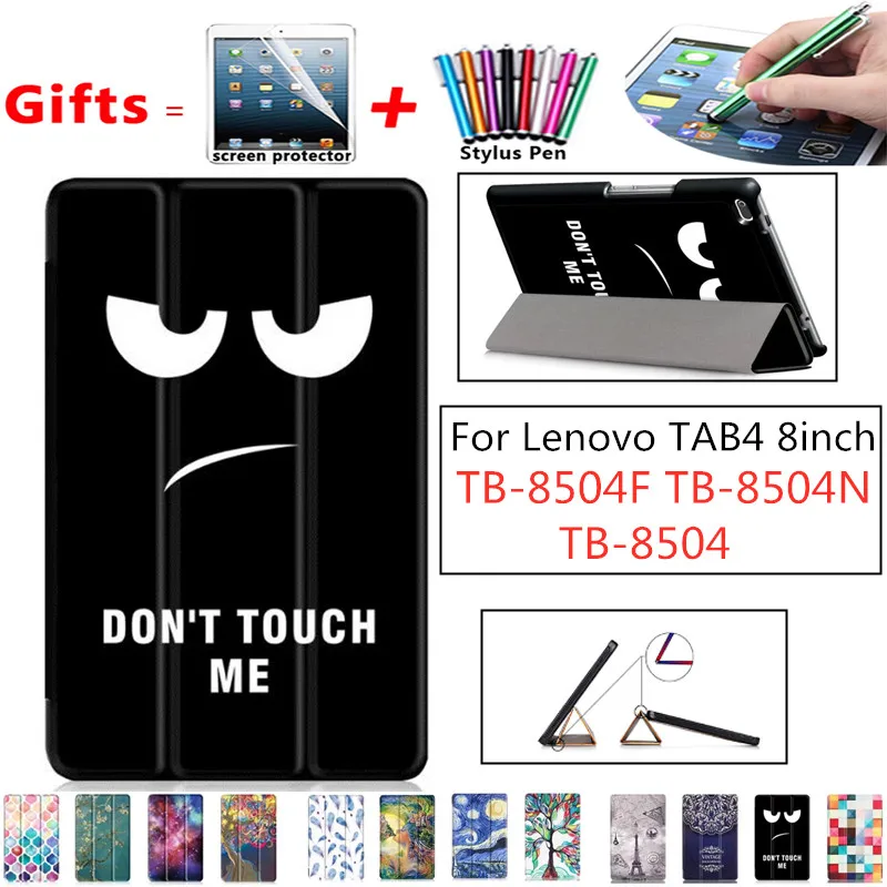 Чехол для Lenovo Tab 4 8 TB 8504x кожаный чехол смарт TAB4 ТБ 8504F 8504N TOUCHBeauty 8504 IPad Air|Чехлы