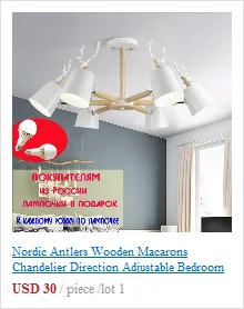 orb chandelier Modern wood art lighting E27 bulblamp bedroom ceiling chandelier dining room chandelier living room ceiling lamp villa room lamp glass chandelier