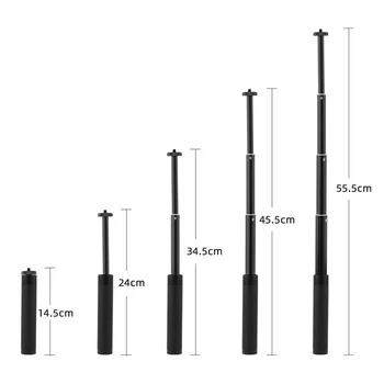 

Handheld Extension Pole Rod Stick with Stabilizer Tripod for Osmo Mobile 3/2 WWO66
