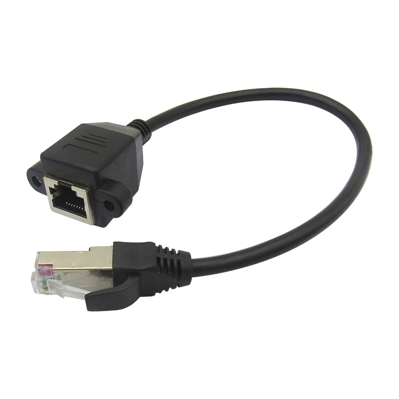 Удлинитель кабеля RJ45 широкополосный Удлинительный разъем 6 типов из чистой меди