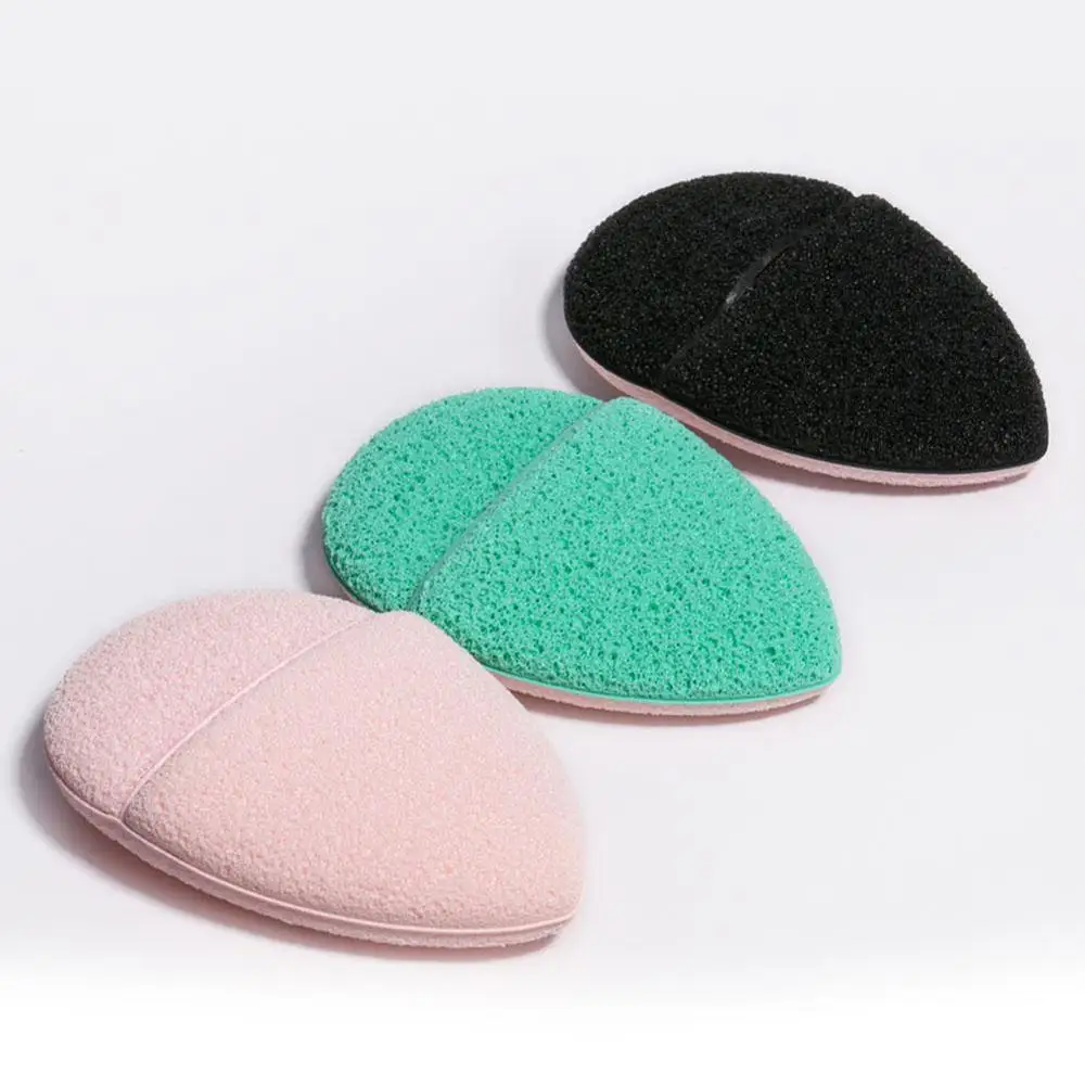 Прочный спонж для макияжа, очиститель, спонж для макияжа лица, спонж для макияжа, косметический блендер для смешивания, пудра, гладкая