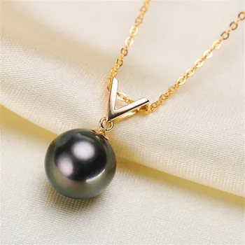 

18karat gold pendant clasp connector,bead caps with peg for half drilled beads pendant necklace diy no pearl no chain