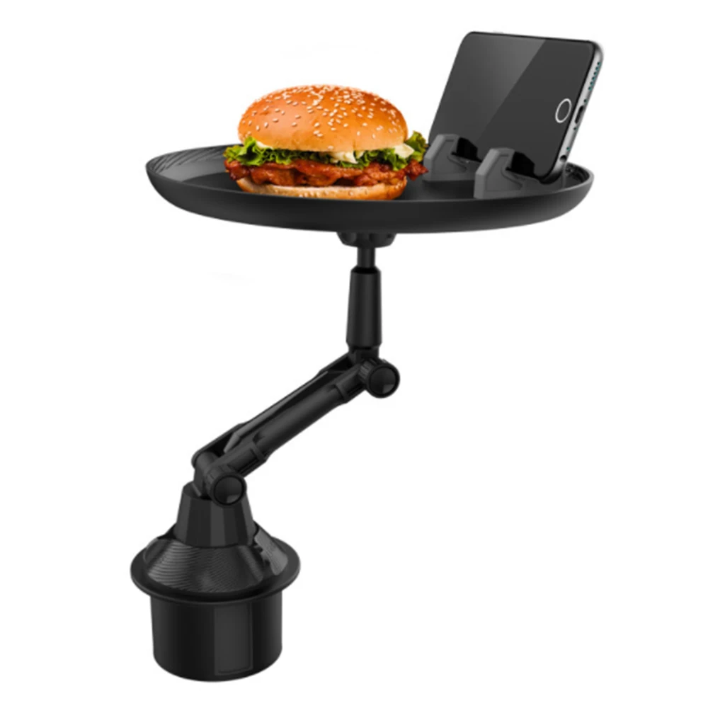 Creative Car Dining Tray Travel Coffee Burger Rack Driver Drinks Holders Drinking Cup Mobile Phone Holder | Автомобили и