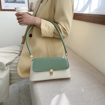 

bags for women 2020 new luxury shoulder tote handbags summer fashion leather baguette bag Armpit designer hand small vintage bag