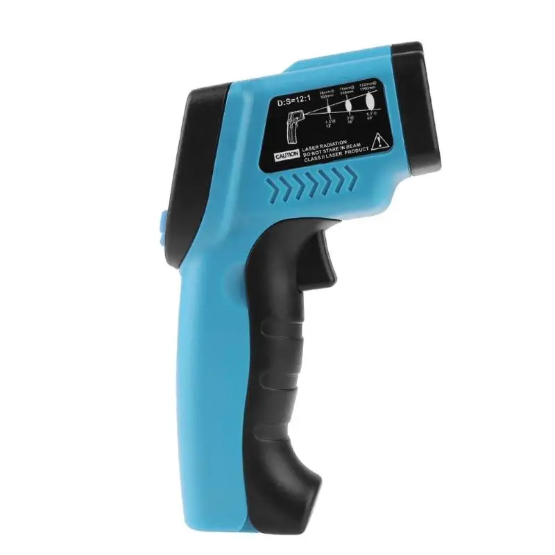 GM560 Professional Digital Infrared Thermometer Non Contact LCD IR Laser Point Gun Meter Pyrometer Temperature for Body Forehead