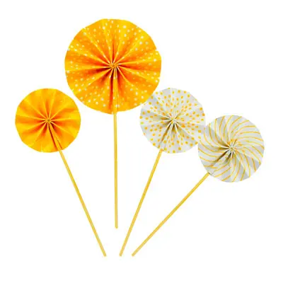 Nicro 4 шт./компл. для капкейка-милый вечерние стол SuppliesDecoration декор дома DIY вечерние# CDS29 - Цвет: A