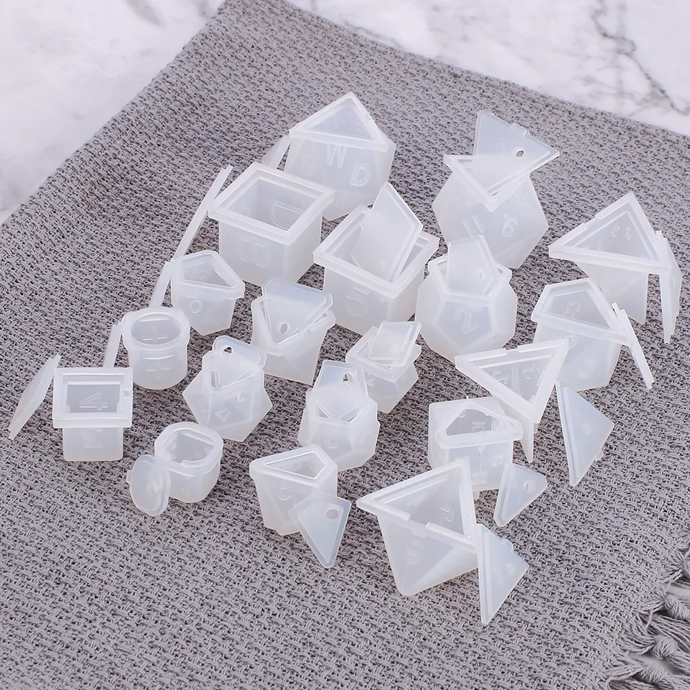 Силиконовые формы DIY хрустальные для эпоксидной смолы кости ремесла с цифрами