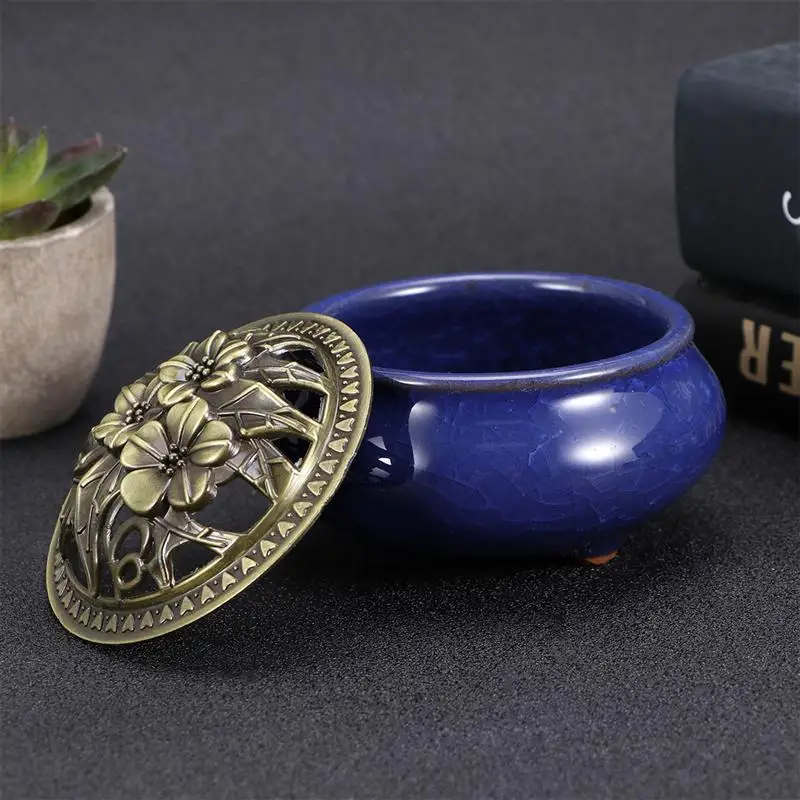 Коническая курильница для благовоний с Сплав Calabash подставка для ароматических палочек керамический благовоний золоуловитель подставка для тарелки