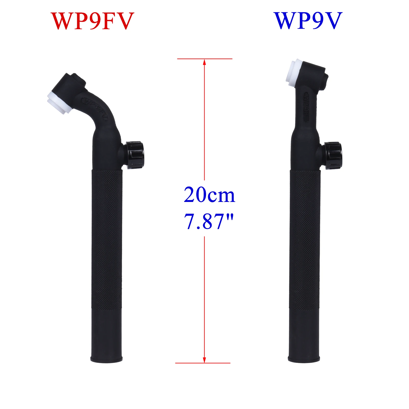 WP9 WP9F 9F 9V 9FV SR9 SR9F SR9V SR9FV SR9P TIG Torch Body Air Cooled Head Rotatable 125 AMP welding torch