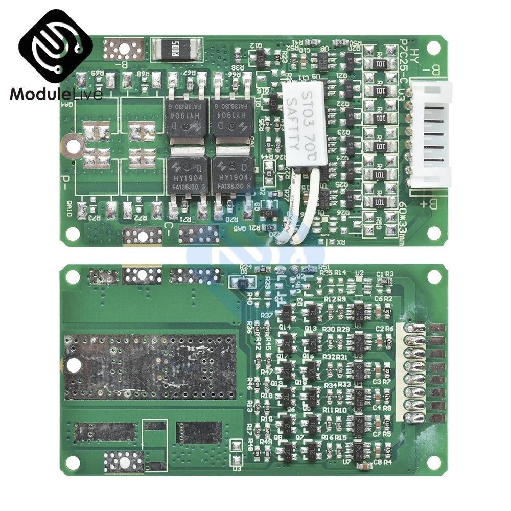 BMS 6s 24V 10A литий-ионная батарея модуль защиты заряда балансировочная плата контроллер батарея эквалайзер Porta Pilas Recargable инструменты
