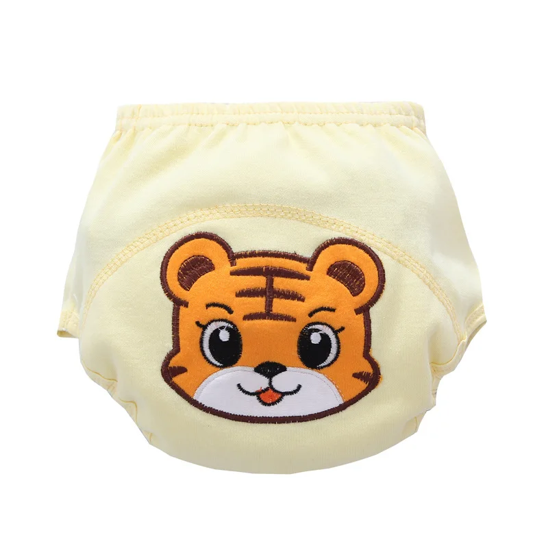 Cute Baby Diapers Reusable Nappies Cloth Diaper Washable Infants Children Baby Cotton Training Pants Panties Nappy Changing