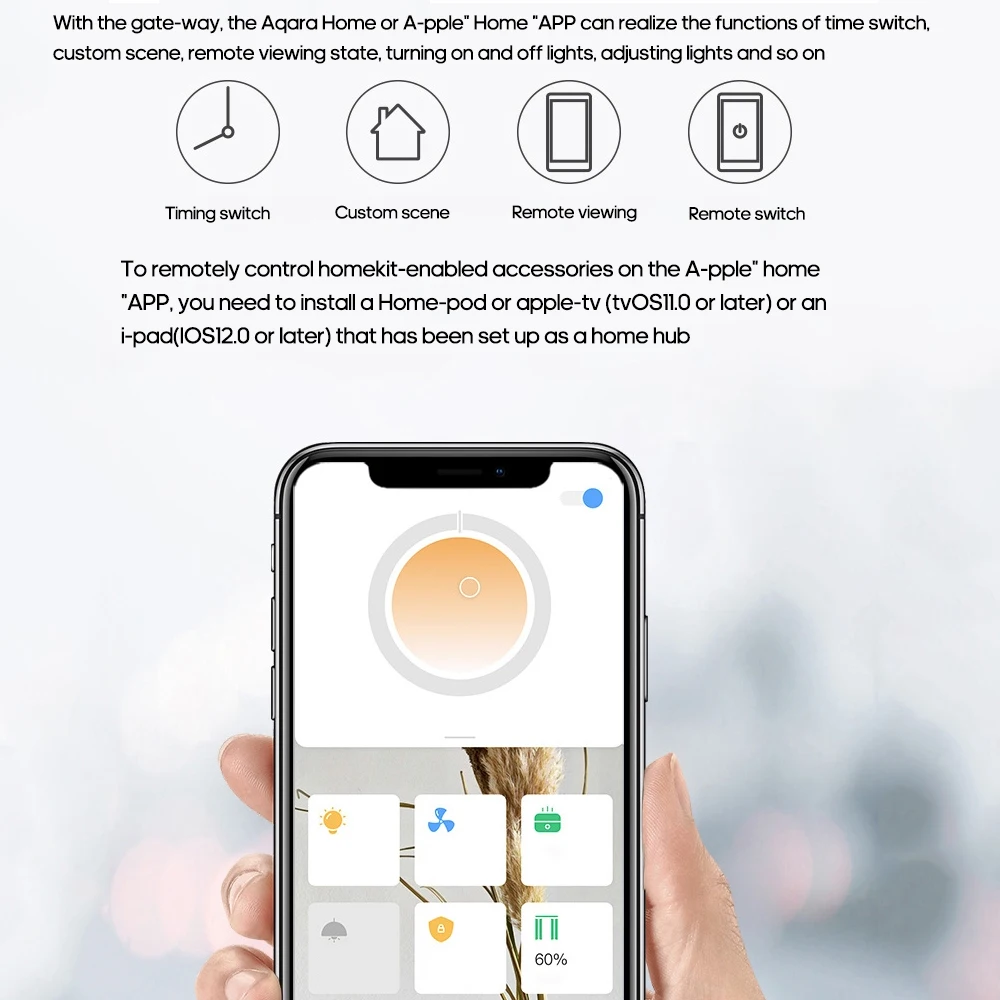 Aqara умная лампа с регулируемой цветовой температурой ZigBee 3,0 Для Apple HomeKit, потолочный светильник с голосовым управлением, светильник для спальни