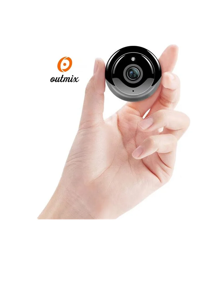 V380 Европейская мощная Мини wifi 720p ip-камера Беспроводная маленькая cctv инфракрасная камера ночного видения с функцией обнаружения движения Слот для sd-карты аудио приложение