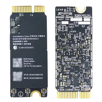 

Dual Band BCM94360CS Network Card Easy Install Bluetooth Accessories Replacement Small 2.4G 5G WIFI For Mac 13" A1398 A1425