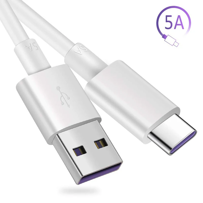 USB C кабель 5A Supercharge type C USB быстрое зарядное устройство для huawei mate 20 Pro mate 20 X Nova 5 Pro Honor 20 mate 10 9 Pro P10