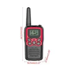 Walkie talkie longue portée pour adultes, Pack de 6 Radios à 2 voies jusqu'à 5 Miles d'autonomie, livraison directe