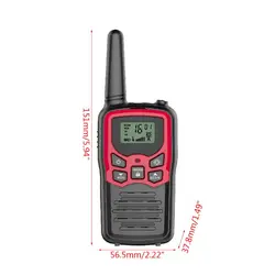 Walkie talkie longue portée pour adultes, Pack de 6 Radios à 2 voies jusqu'à 5 Miles d'autonomie, livraison directe 