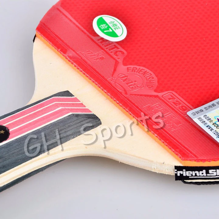 Дружба 729 оригинальная ракетка для настольного тенниса с резиной+ сумка набор Pips-in ракетка для пинг-понга
