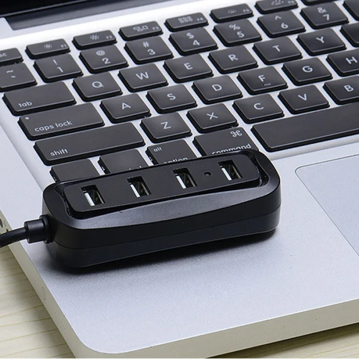 Usb-хаб 4 порта адаптер сплиттер Портативный высокоскоростной для ноутбука мобильный телефон клавиатура AS99