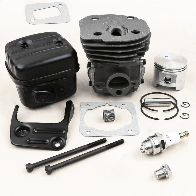 

Cylinder Piston Muffler Needle Bearing Gaskets Valve Kit For Jonsered CS2150 CS2152 EPA Chainsaw Parts Accessories