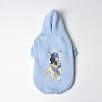 

Cartoon Warm Dog Clothes Printing Animal Clothes for Dogs Soft Cotton Outfit For Small Puppy Chihuahua Bulldog Ropa Perro