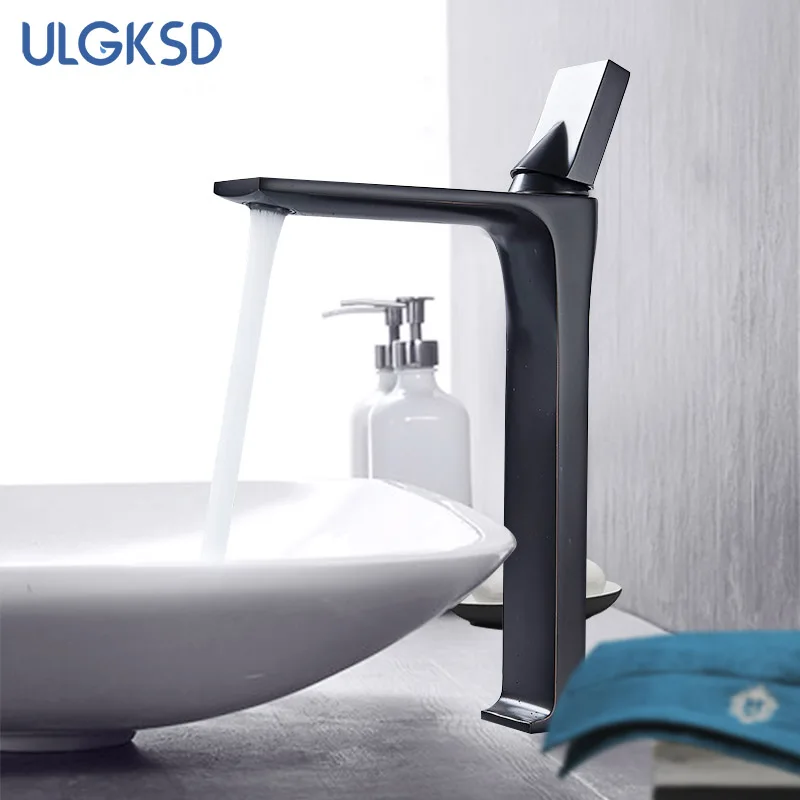 ULGKSD смеситель для раковины, раковины, воды, кухни, смесителя, горячей и холодной воды, кран для раковины, одной ручкой, с отверстием