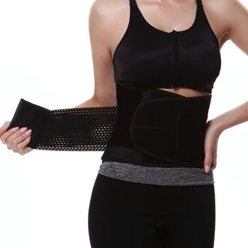 

Adjustable Waist Back Support Waist Trainer Corset Women Sweat Body Suit Sweat Belt Trimmer Belt Shapewear Tummy Slim Belts