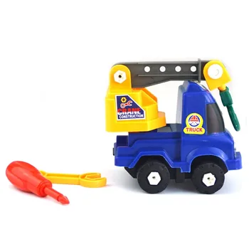 

2020 Engineering CarBaby Kids Portable Children Inertia Little Excavator Truck Crane Mixer Birthday Gift Developmental Toy
