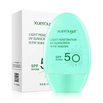 

50ml Body Sunscreen SPF 50 Sun Cream Sunblock Skin Protective Face Cream Whitening Anti-Aging Oil-Free Moisturizing