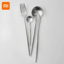 Xiaomi дом маккс высококачественные столовые приборы из нержавеющей стали четыре части ложка, вилка, нож, чайная ложка цельный литье