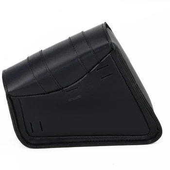 

2XMotorcycle Leather Side Saddle Bag Left &Right For Harley Sportster XL883/1200