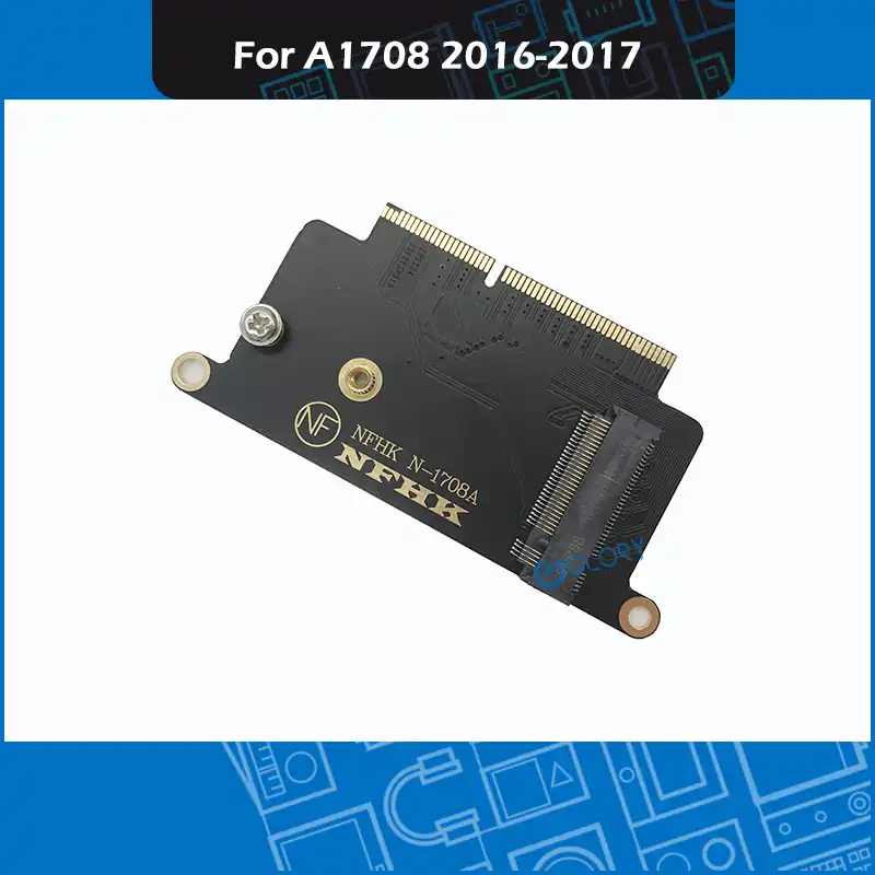 M2 Ssd Adapter For Macbook A1708 Nvme M 2 Ngff Ssd To 16 17 Macbook Pro A1708 Ssd Adapter Card For Apple Macbook 1708 Laptop Aliexpress