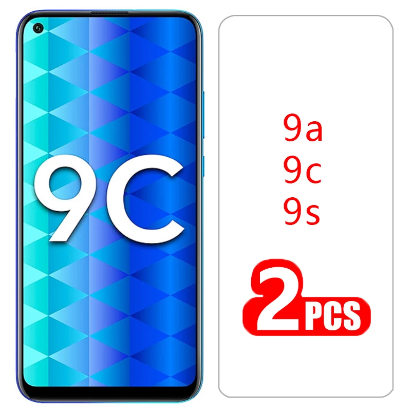 Чехол для honor 9a 9c 9 s чехол протектор экрана из закаленного стекла huawei honor9x honor9c honor9s