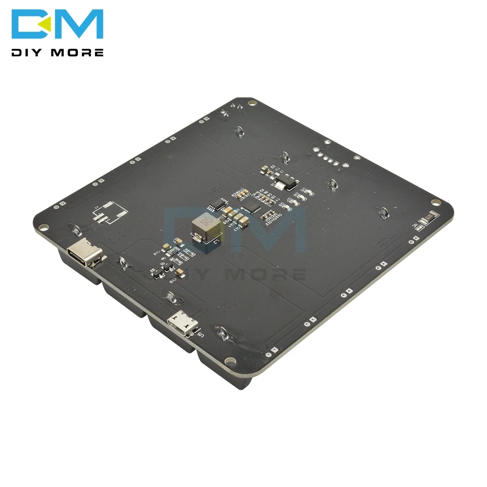 Четыре лития 18650 Защита аккумулятора V9 мобильный блок питания Micro/type-C USB модуль расширения платы 5 В/3 А 3 В/1 А для Arduino ESP8266