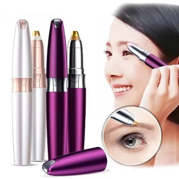

Electric Eyebrow Trimmer Makeup Tool Hair Remover Epilator Painless Mini Facial Hair Remover Female Face Body Care Shaver Razors