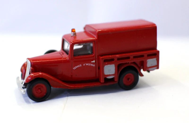 Norrev 1/87 Cittrooen U11 Pomponiers Fire Vehicle Diecast Model Alloy Toy Car Ho Scale Per Il Regalo Di Raccolta