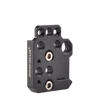 

Mounting Plate Holder with Cold Shoe 1/4” Thread 3/8” Hole for DJI Ronin SC S Gimbal Monitor mic,Video Light Magic Arm Handle